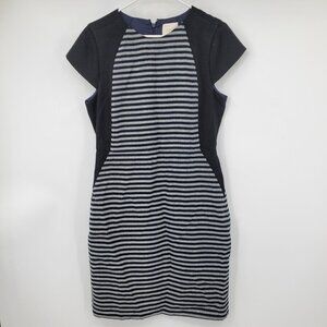 J. Crew Suiting Wool Blend Tweed Cap Sleeve Sheath Knee Length Dress 10‎